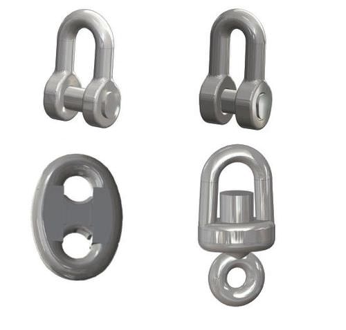 Grillo per nave diritto - Yapas Chain and Forging Co. Ltd. - di assemblaggio per catena di ancora / forgiato