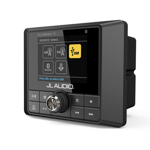 Lettore audio marino FM - MM50 - JL Audio - AM / USB / a tenuta stagna