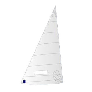 Fiocco - X1 - ZM DESIGN SRL - per deriva / cross-cut / Snipe