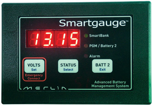 Controller di carica per batteria - Merlin M/Power - di barca / display digitale