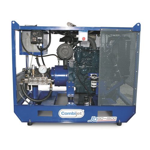 Pulitore ad alta pressione per cantiere navale - JD90-1500/55 - Combijet - montato su chassis / motore diesel / motore pneumatico
