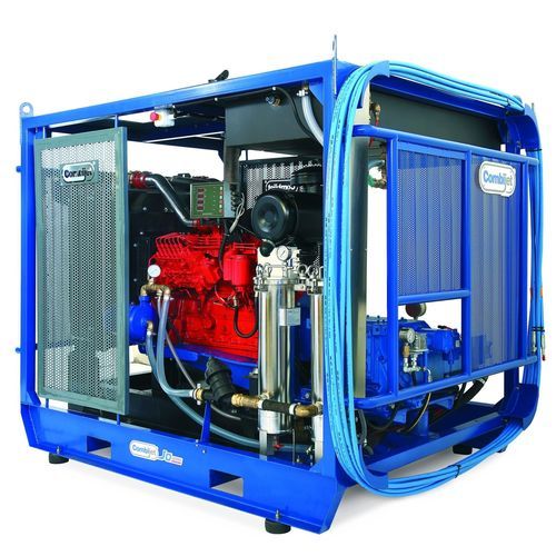 Pulitore ad alta pressione per cantiere navale - JD90-2800/13 - Combijet - montato su chassis / motore diesel / per pulizia carena