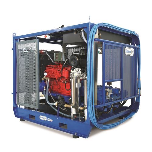 Pulitore ad alta pressione per cantiere navale - JD90-2500/40 - Combijet - montato su chassis / motore diesel / per pulizia carena
