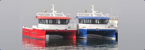 Barca professionale barca da lavoro - aurora (dalian) yachts co ltd - catamarano / entrobordo / diesel
