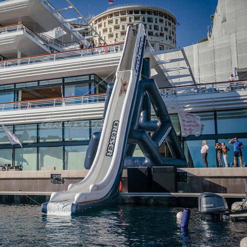 Gioco acquatico scivolo - HYBRID - FreeStyle Cruiser - per base turistica sportiva / gonfiabile