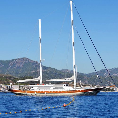 Sailing-superyacht di lusso da crociera - Minalli - Naval Yachts - con cabina di pilotaggio / ketch