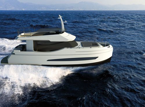 Cabinato entrobordo - GreeNaval 40 - Naval Yachts - ibrido / bimotore / open