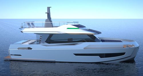 Cabinato elettrico - GN47 - Naval Yachts - entrobordo / con motore diesel / ibrido