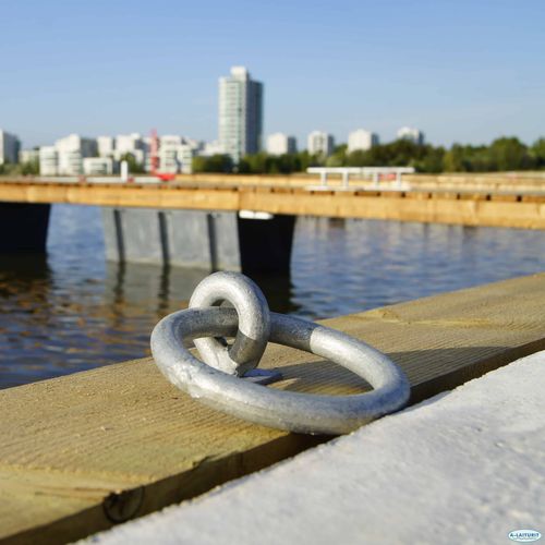 Anello di ormeggio - 035000 - A-Laiturit - rotondo / in acciaio galvanizzato