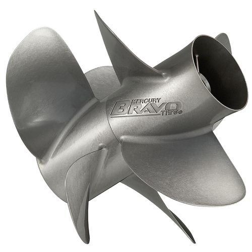 Elica per barca - Bravo Three® Diesel - Mercury Marine - a passo fisso / doppia / fuoribordo e entrofuoribordo