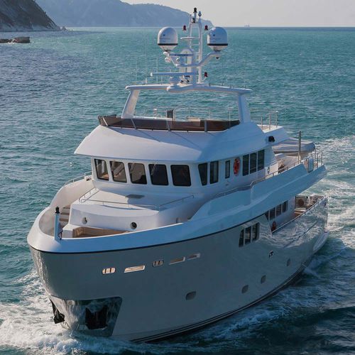 Motor-yacht da crociera - PERCHERON - Cantiere Delle Marche - raised pilothouse