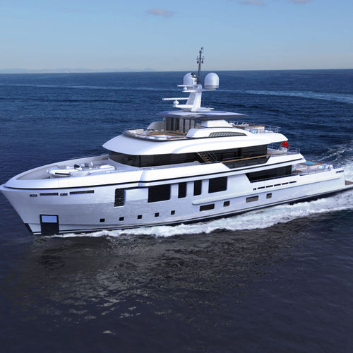 Super-yacht da crociera - ONE-OFF - Cantiere Delle Marche - explorer / raised pilothouse / con 6 cabine