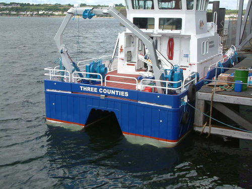 Telaio di sollevamento a verricello per navi per nave - North Sea Winches