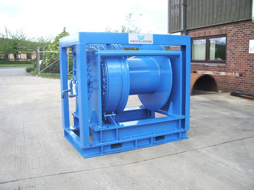 Argano per nave - CONSTANT TENSION - North Sea Winches - con motore idraulico / con motore elettrico / a singolo tamburo