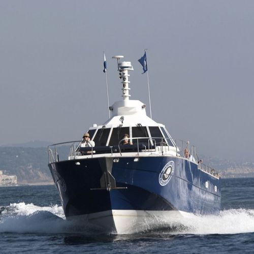 Barca professionale barca di supporto per immersioni - 2000 - 1600 DSV - ARESA SHIPYARD - barca di servizio offshore / entrobordo / GRP