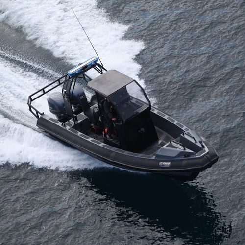 Barca professionale patrol boat - 750 COMMANDOS RFB - ARESA SHIPYARD - fuoribordo / gommone semirigido