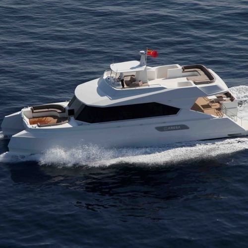 Barca professionale battello turistico - 2400 - 2100 VIP - ARESA SHIPYARD - catamarano / entrobordo / GRP