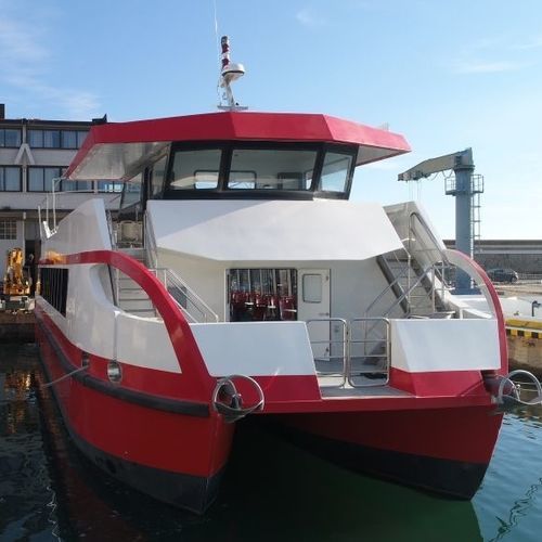 Traghetto passeggeri catamarano - 3000 - 2500 FCAT - ARESA SHIPYARD - Bureau Veritas / in alluminio / GRP