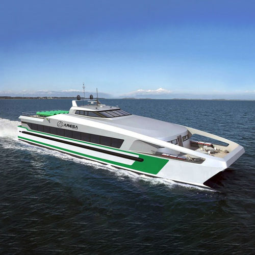 Traghetto passeggeri catamarano - 3500 H2 FCAT - ARESA SHIPYARD - in composito / GRP