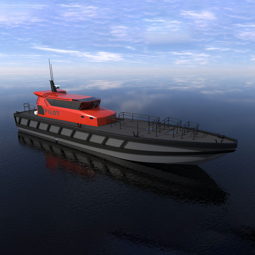 Barca professionale pilotina - 2200  - ARESA SHIPYARD - entrobordo / GRP
