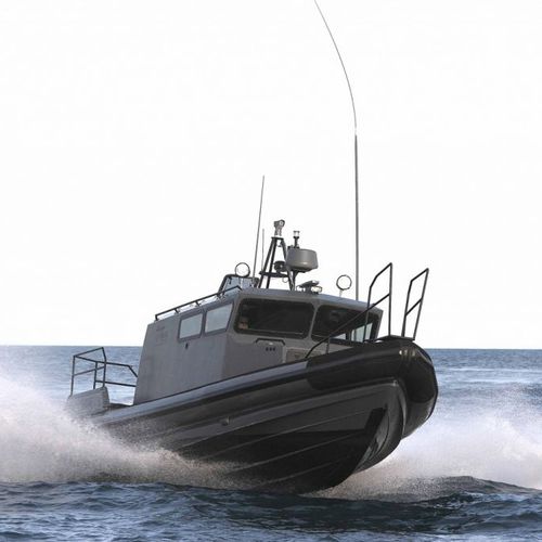 Barca professionale patrol boat - 1200 INTERCEPTOR RFB - ARESA SHIPYARD - entrofuoribordo / GRP / gommone semirigido