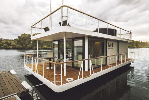 Barca a motore house-boat fuoribordo - No1 Living 40' - HOUSEBOAT s.r.o.