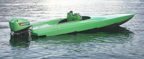 Runabout fuoribordo - 28 Race  - Albatro International Srl - bimotore / con dual console / sportivo