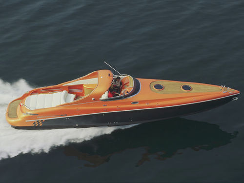Cabinato entrobordo - 12.90 RS - Albatro International Srl - open / con dual console / con cabina