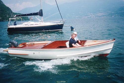 Lancia fuoribordo - COLOMBO ’19 - Colombo Leopoldo  - open / con console laterale / in legno