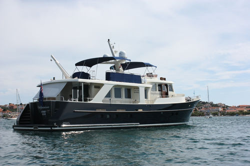 Trawler entrobordo - Delfino 65 - De Alm  - con fly / in acciaio
