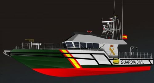 Barca professionale patrol boat - GUARDIA CIVIL - Drassanes Dalmau, S.A - entrobordo
