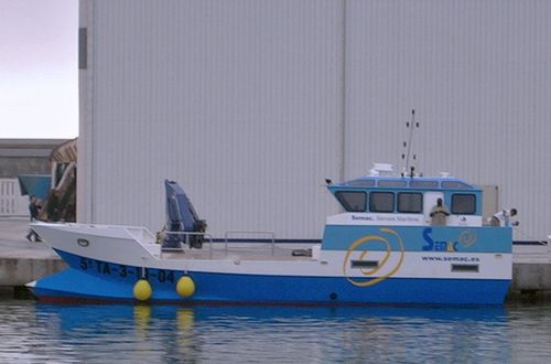 Barca da lavoro - SEMAC 15 - Drassanes Dalmau, S.A - imbarcazione di servizio portuale / catamarano / entrobordo