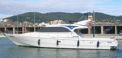 Motor-yacht da pesca sportiva - CORMORAN HARO - Drassanes Dalmau, S.A - con cabina di pilotaggio / con scafo semiplanante