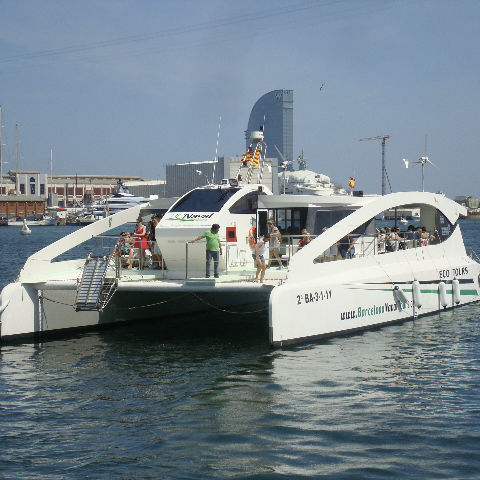 Barca professionale battello turistico - ECO SLIM  - Drassanes Dalmau, S.A - catamarano / entrobordo / elettrosolare