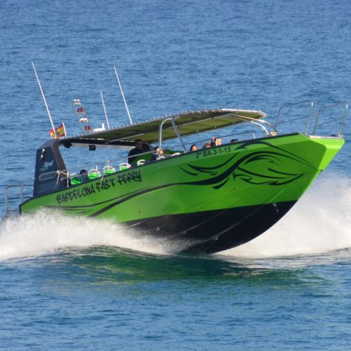 Barca professionale barca da turismo - BARCELONA FAST FERRY - Drassanes Dalmau, S.A - entrobordo