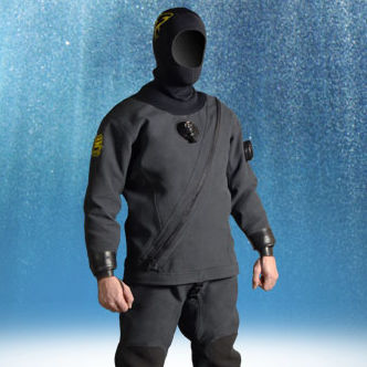 Muta da immersione - TRILAM KEVLAR® PRO  - SF Tech SARL - ad uso professionale / muta stagna / due pezzi