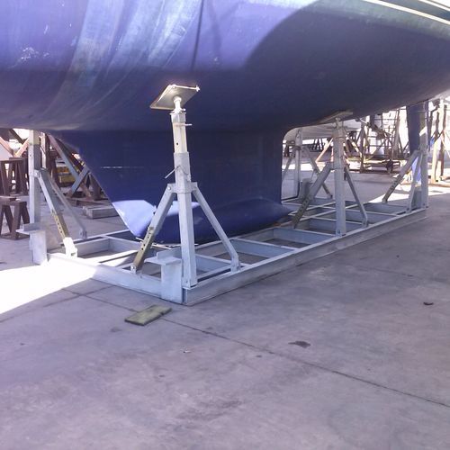 Invaso per barca a vela - SET Ton. 10 6LP  - Naval Tecno Sud - inclinazione regolabile / trasportabile