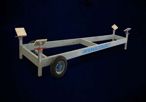 Carrello per movimentazione - Car-m  - Naval Tecno Sud - per barca / per deriva / a un asse