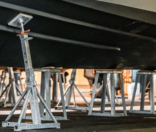 Invaso per barca - CIF + TAF5  - Naval Tecno Sud - regolabile / per chiglia