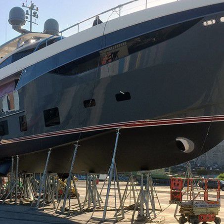 Invaso per barca - TAR2T+CIF - Naval Tecno Sud - regolabile / per chiglia