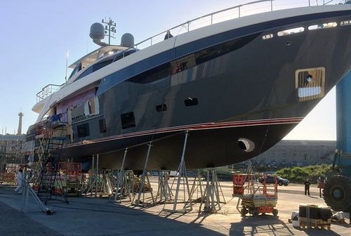 Invaso per barca a motore - CIF Ton.3 o Ton.5 h. 12/18 - Naval Tecno Sud - per barca a vela / a inclinazione fissa