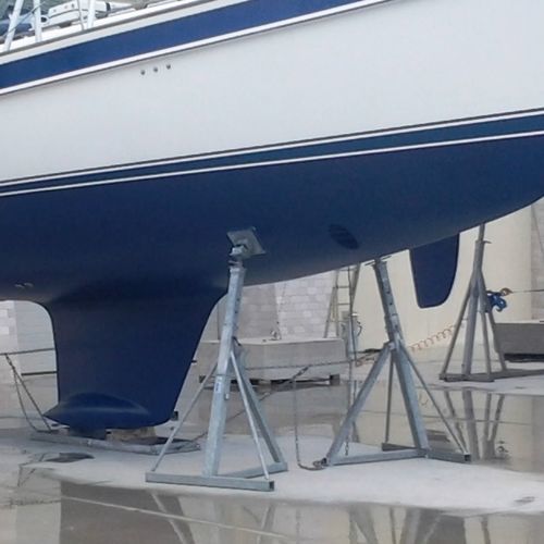 Invaso per barca a motore - CIF Ton.7 o Ton.10 o Ton.15 h. 8/12 - Naval Tecno Sud - per barca a vela / a inclinazione fissa