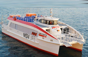 Traghetto passeggeri catamarano - 19 - Gold Coast Ships Australia - ad alta velocità / ibrido / costiero