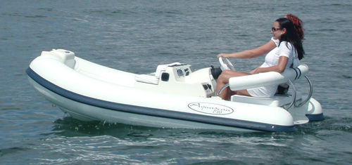 Gommone a idrogetto - Sprinter F10 - Aquascan Inc - RIB / con console laterale / max. 4 persone