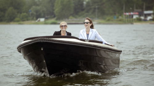 Runabout fuoribordo - Admiral 421 - Admiral Boats S.A. - elettrico / con dual console