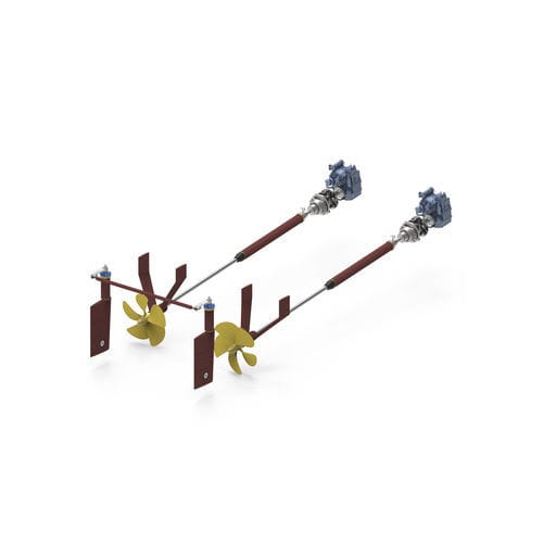 Sistema di propulsione per yacht - Pleasure - Blokland Cooling & Propulsion - ibrido diesel-elettrico / elettrico