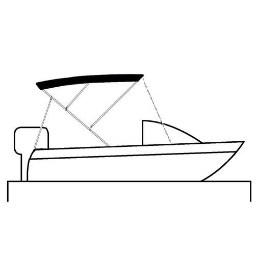 Tendalino parasole per barca - PRESTIGE - BIMINI TOP NAUTICA - per cabina di pilotaggio