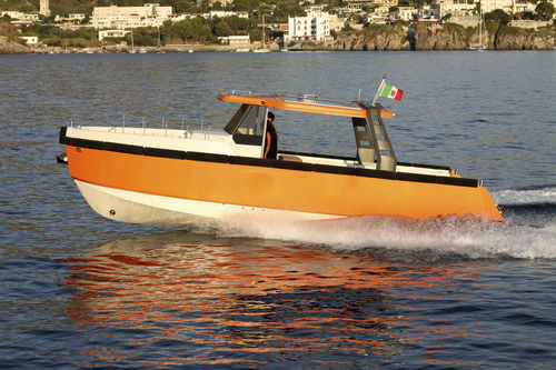 Cabinato elettrosolare - EC 30 - ETHOS - ibrido / open / max. 12 persone