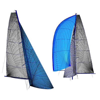 Software di design vela - B Sails di MArco Semeraro - per barca a vela
