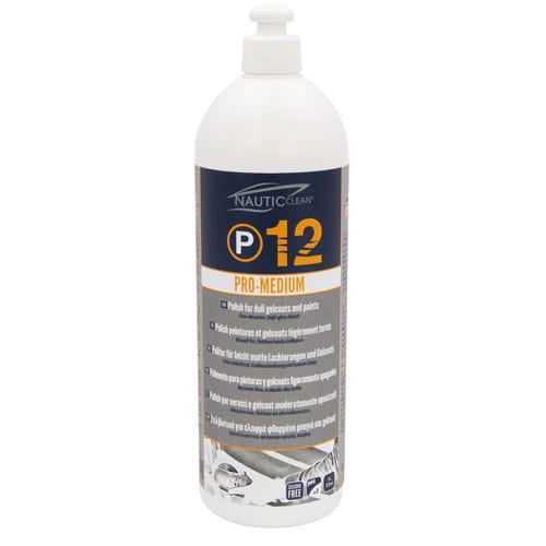 Polish per barca - 12 PRO-MEDIUM - NAUTIC-CLEAN - abrasivo